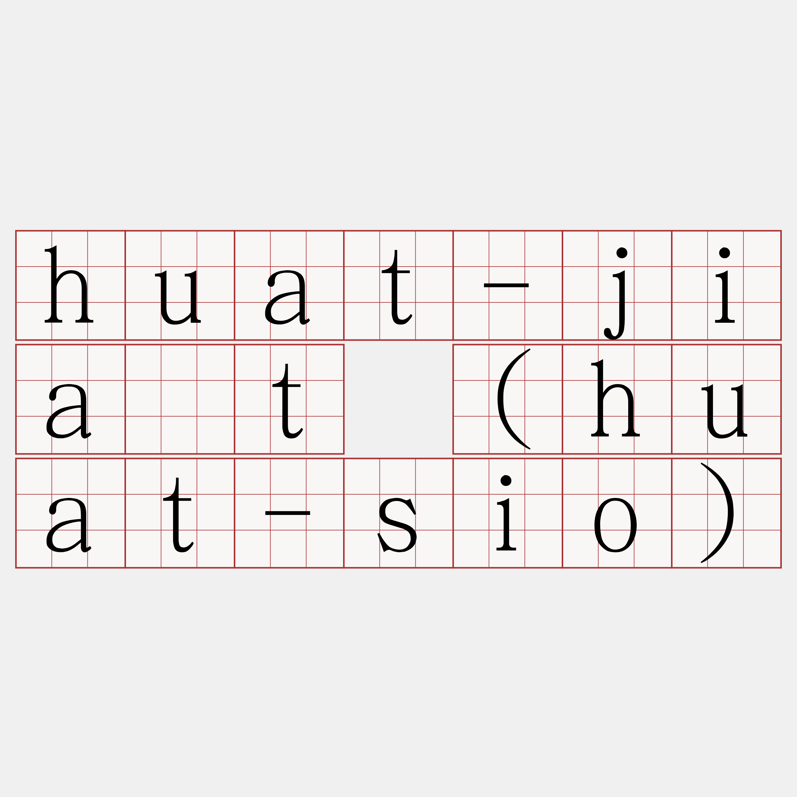 huat-jia̍t (huat-sio)